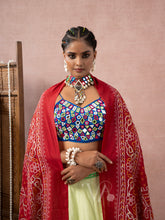 Blue Green Chaniya Choli